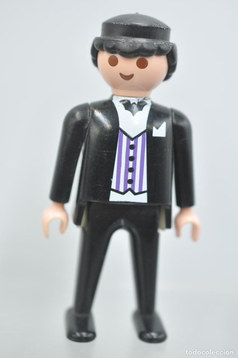 Playmobil: WSK086 Playmobil, figura hombre, dr&aacute;cula (cabeza cambiada)