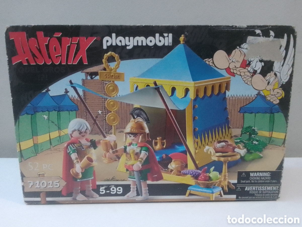 Playmobil: Caja vac&iacute;a Playmobil Ast&eacute;rix REF 71015.