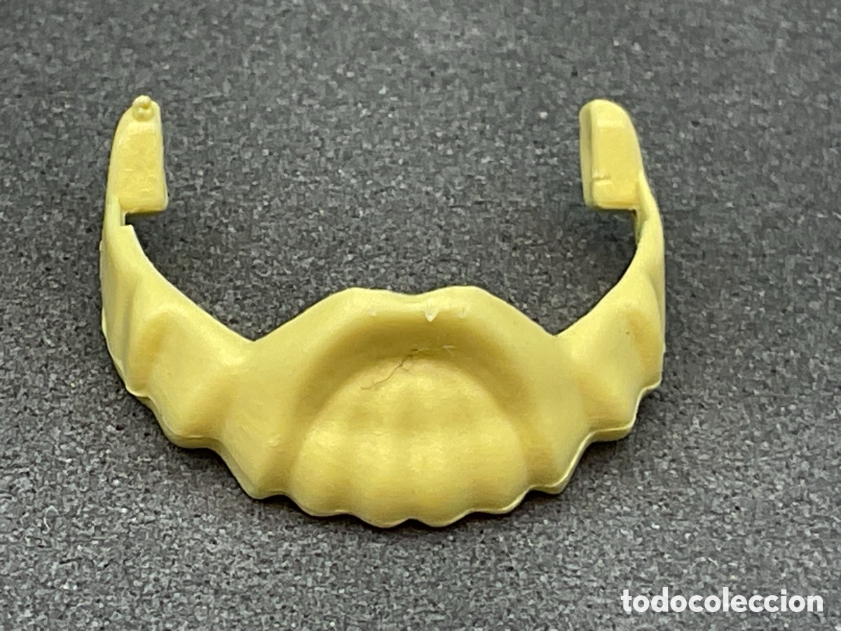 Playmobil: ACCESORIO PLAYMOBIL. BARBA COLOR GRISACEA . REF OESTE, GRANJERO, ETC