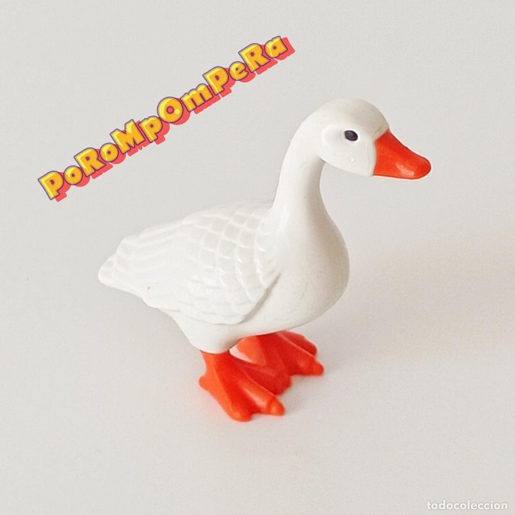 Playmobil: PLAYMOBIL GANSO BLANCO 3078 3115 3825 3942 4055 4151 5344 6120 6141 6205 PATO OCA ANIMAL T8