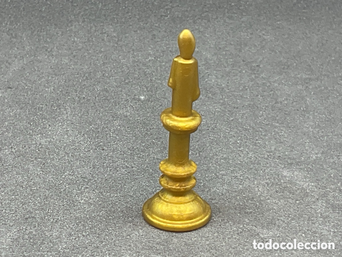 Playmobil: ACCESORIO PLAYMOBIL. CANDELABRO DORADO.