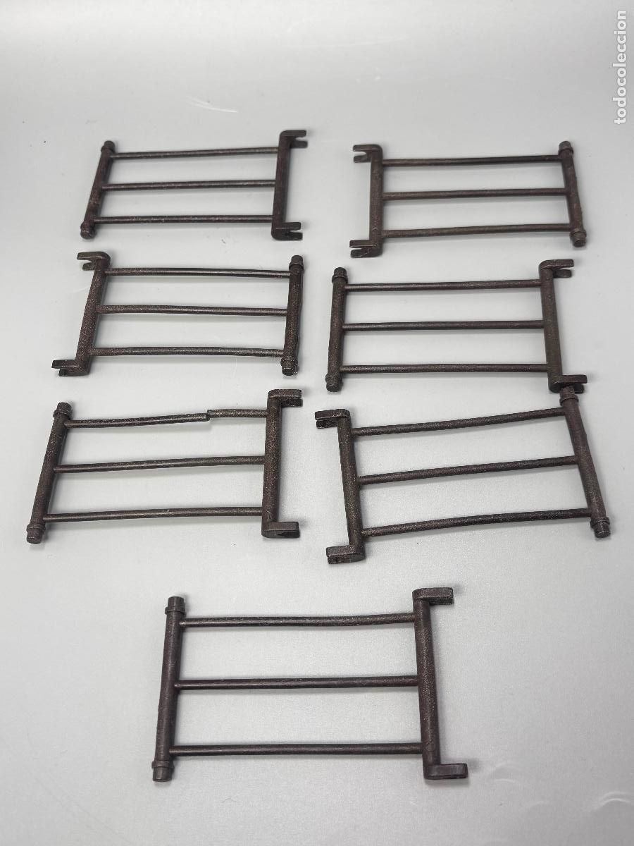 Playmobil: Playmobil lote valla marr&oacute;n oeste