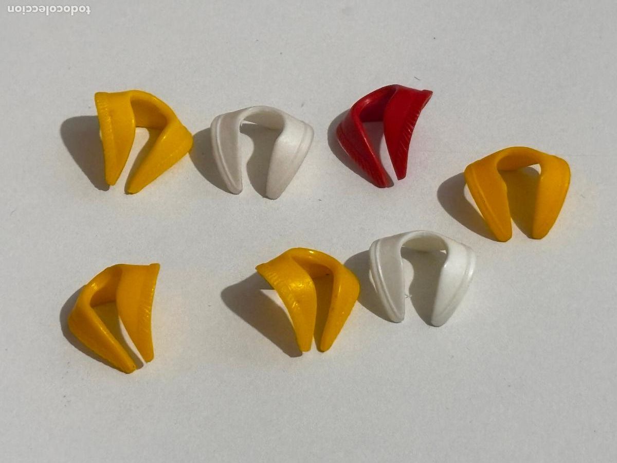 Playmobil: Playmobil lote pa&ntilde;uelo rojo amarillo blanco oeste mujer