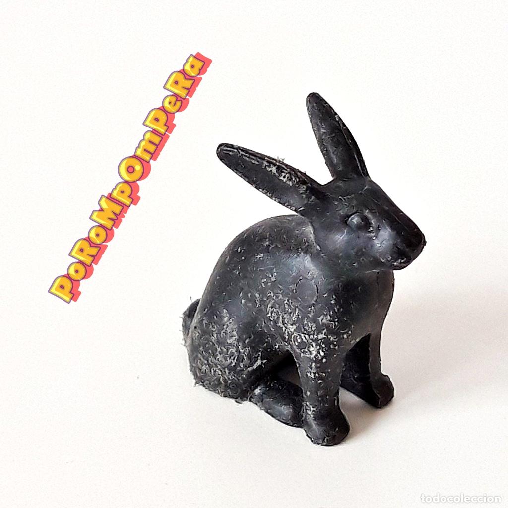 Playmobil: PLAYMOBIL CONEJO NEGRO 4491 5252 5529 ? ANIMAL GRANJA Q7