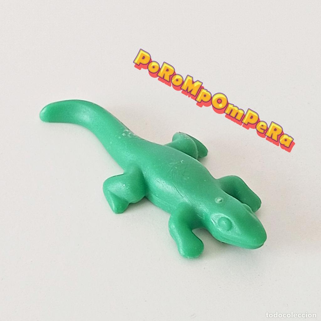 Playmobil: PLAYMOBIL CR&Iacute;A DE COCODRILO SIMILAR 3229 6448 7894 4664 CAIM&Aacute;N PEQUE&Ntilde;O LAGARTO VERDE LAGARTIJA T8