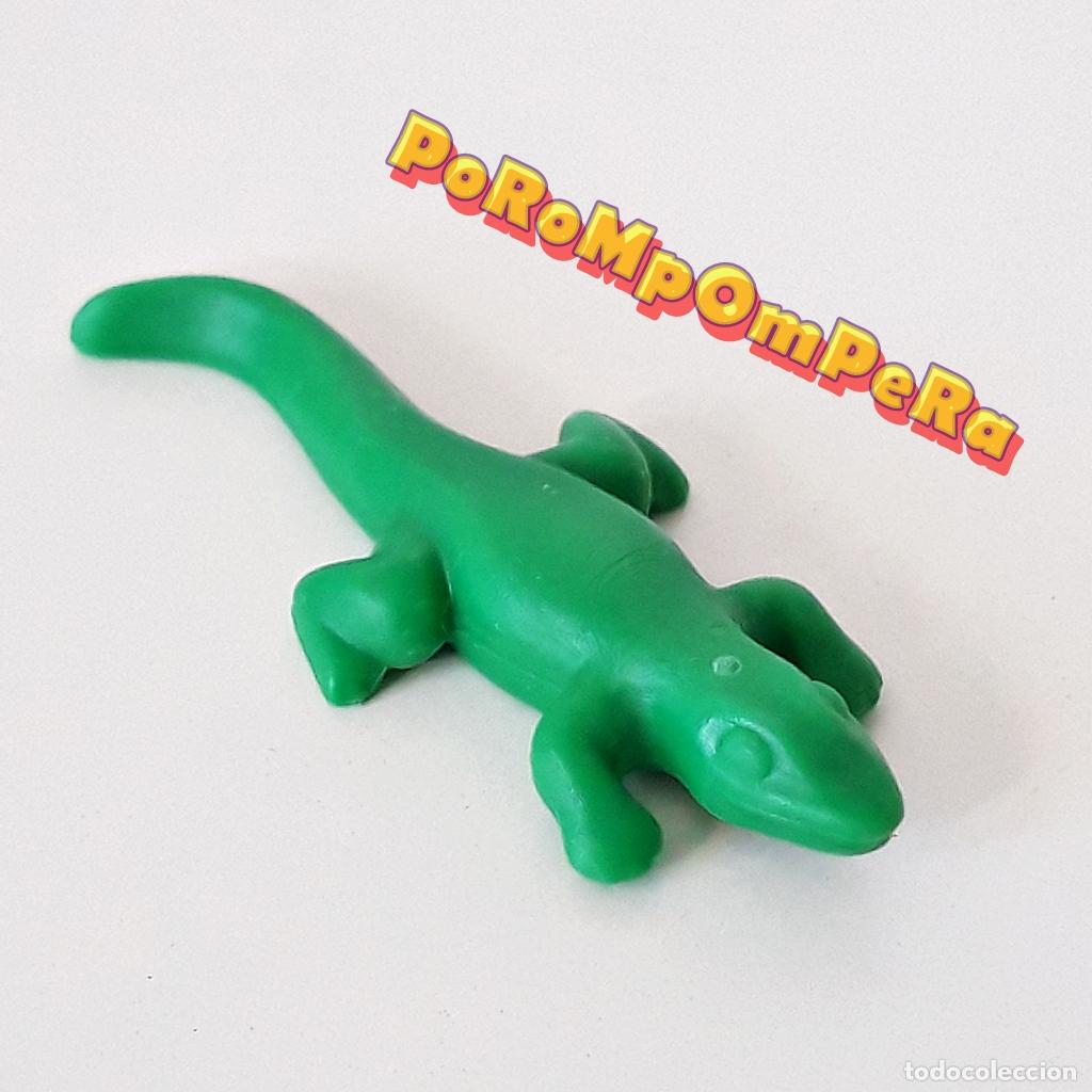 Playmobil: PLAYMOBIL CR&Iacute;A DE COCODRILO SIMILAR 3229 6448 7894 4664 CAIM&Aacute;N PEQUE&Ntilde;O LAGARTO VERDE LAGARTIJA T1