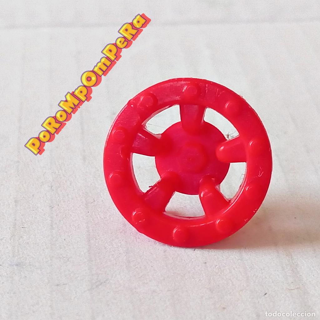 Playmobil: PLAYMOBIL TAPACUBOS REDONDO ROJO 4084 4366 T9