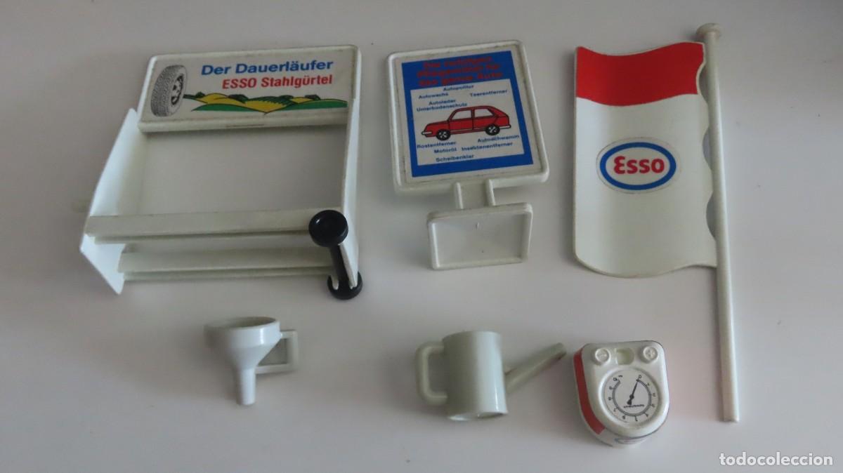 Playmobil: playmobil accesorios, mecanico, gasolineran Esso