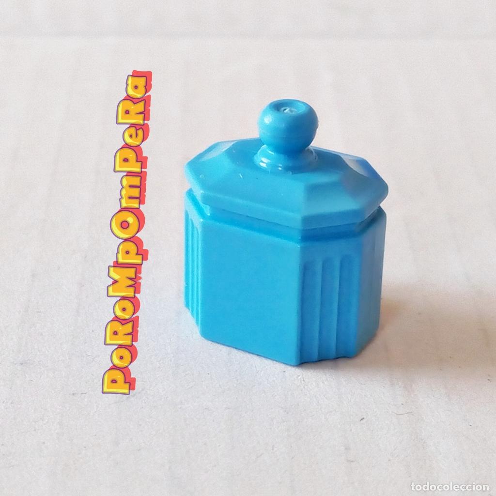 Playmobil: PLAYMOBIL FRASCO AZULADO 4251 4286 5322 AZUCARERO COCINA REAL MANSI&Oacute;N VICTORIANA HABITACI&Oacute;N BEB&Eacute; T9