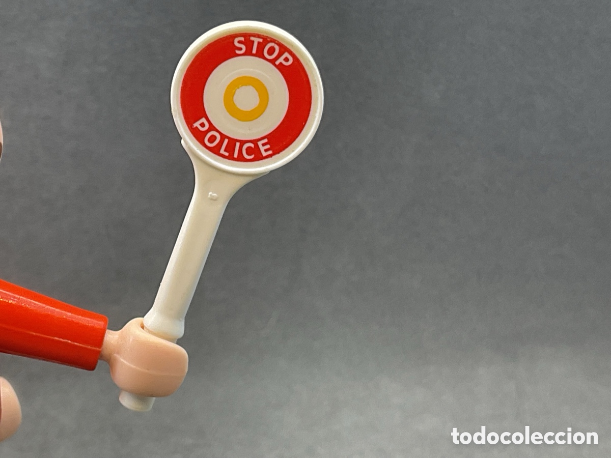 Playmobil: ACCESORIO PLAYMOBIL. SE&Ntilde;AL POLICIA .