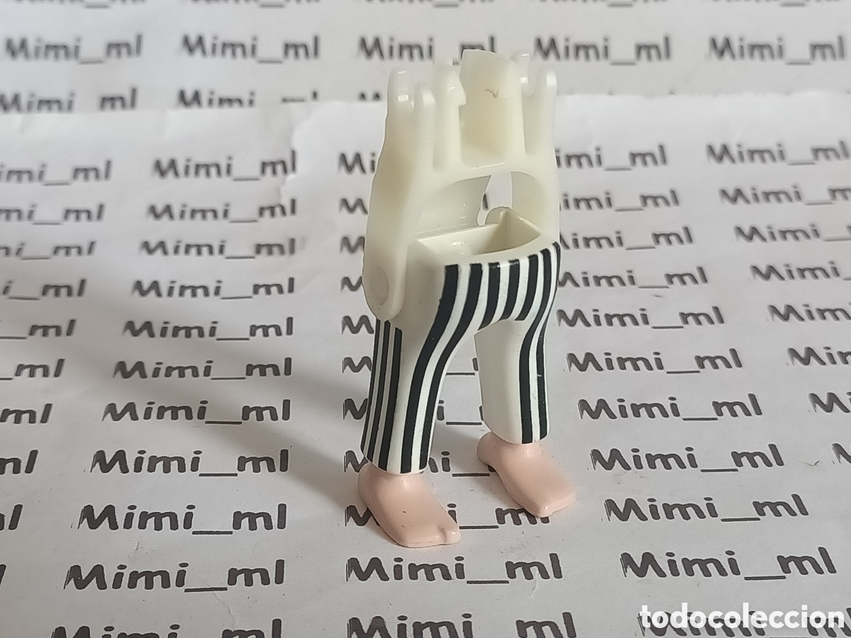 Playmobil: Playmobil piernas con esqueleto hombre barriga pies descalzos recambios figuras
