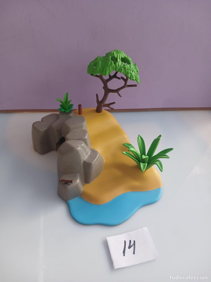 Playmobil: Playmobil roca con vegetacion - Foto 1