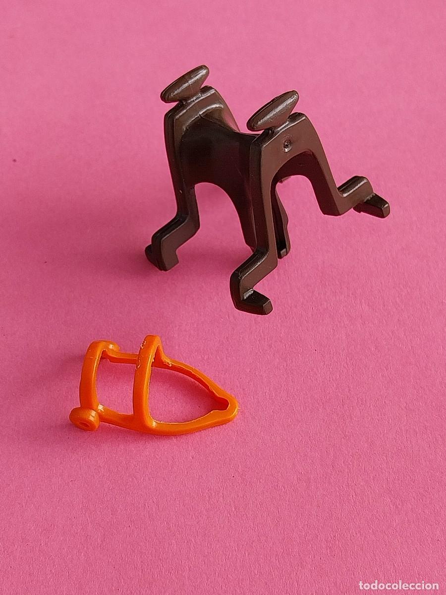 Playmobil: Playmobil silla y cabezal burro