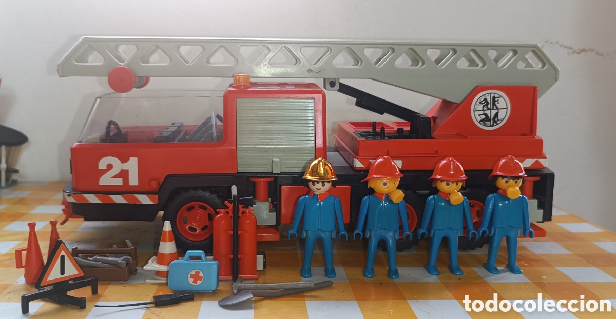 Playmobil: Playmobil Cami&oacute;n Bomberos Ref 3525