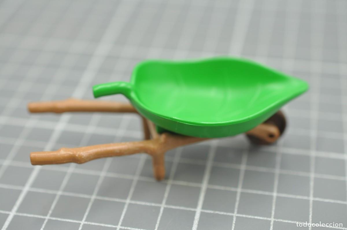 Playmobil: WSK087 Playmobil, carretilla hoja gnomos hadas