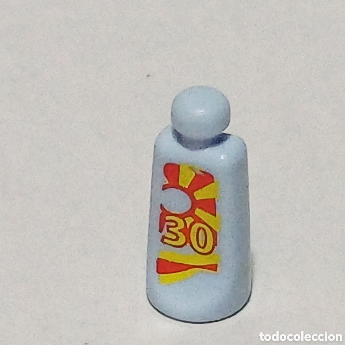Playmobil: Pieza playmobil bote champ&uacute; gel azul claro celeste con etiqueta