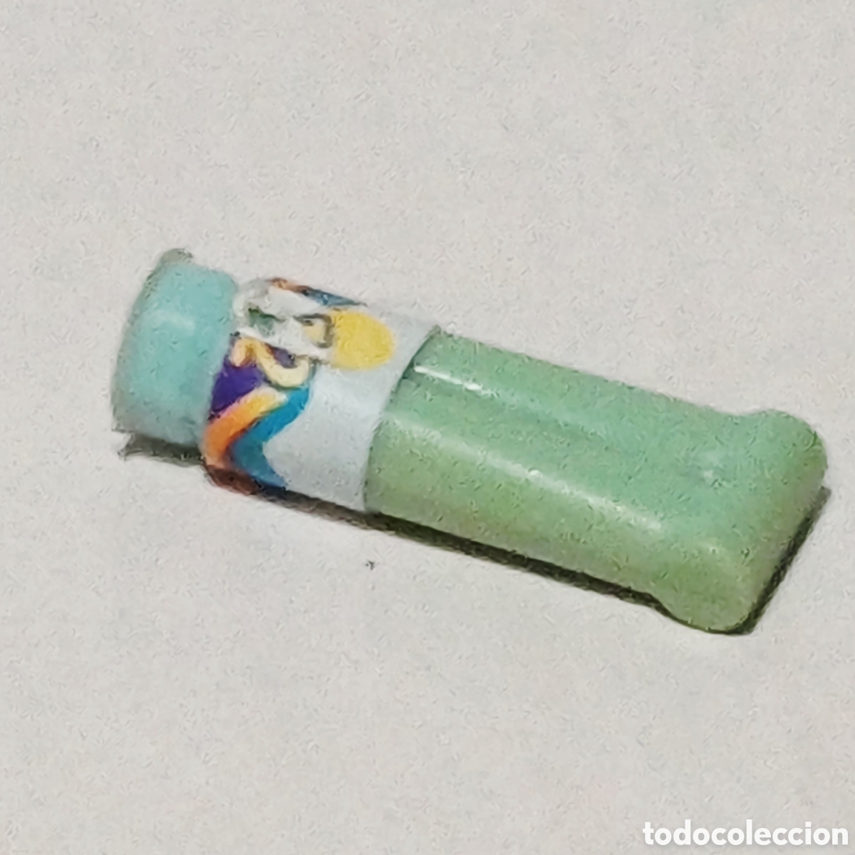 Playmobil: Pieza playmobil bote tubo crema champ&uacute; gel azul claro con etiqueta