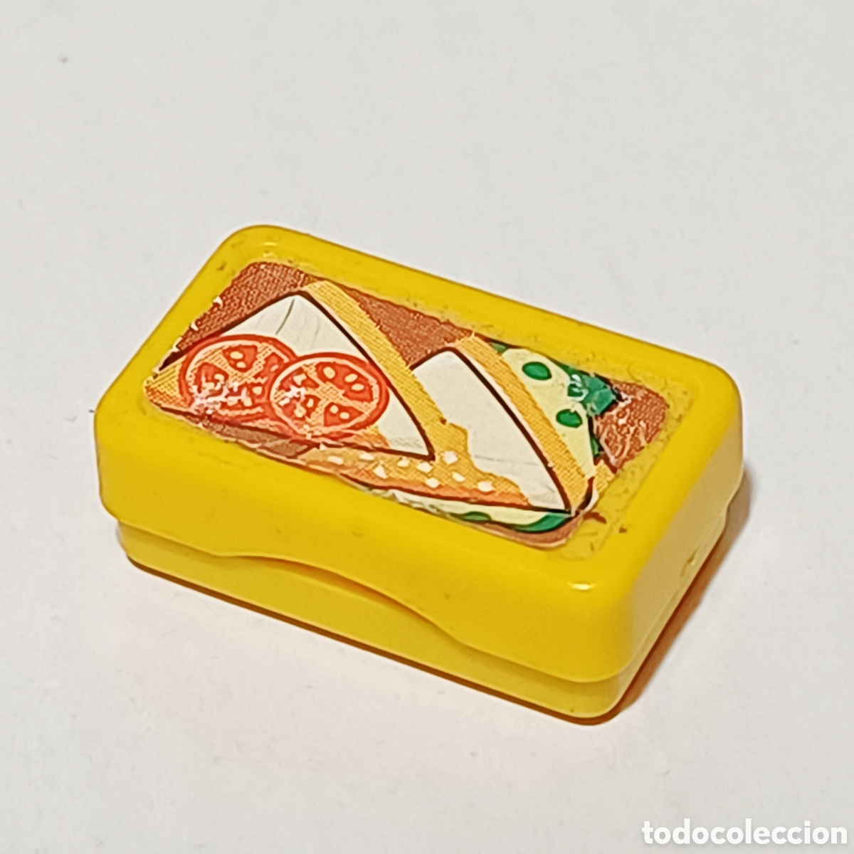 Playmobil: Pieza playmobil fiambrera sandwich amarilla colegio ref. 3217 8400