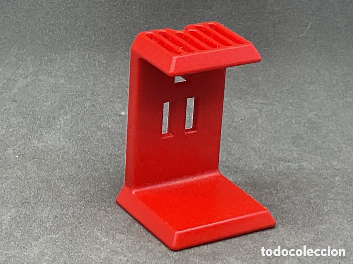 Playmobil: ACCESORIO PLAYMOBIL. SOPORTE PARA CUBO DE BASURA.