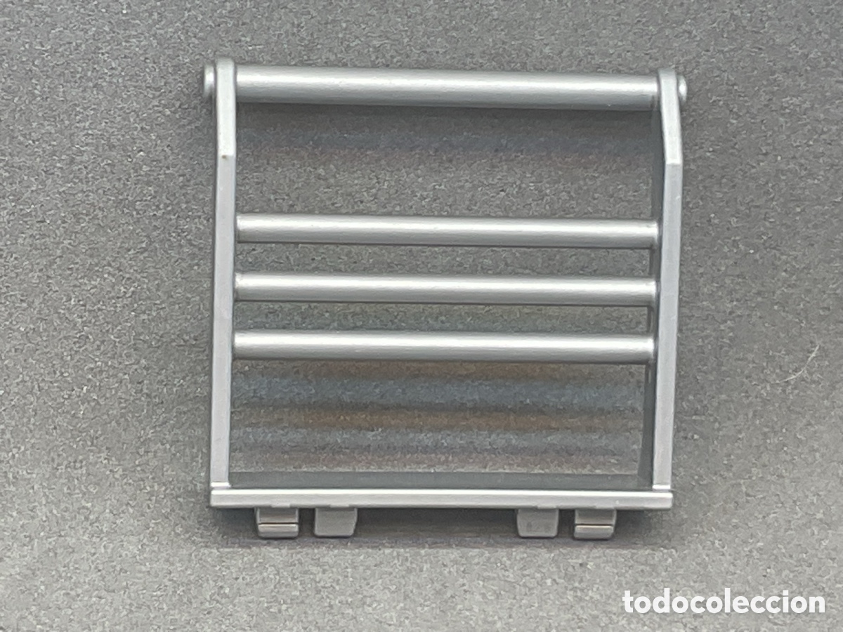 Playmobil: ACCESORIO PLAYMOBIL. REJILLAS COLOR GRIS.