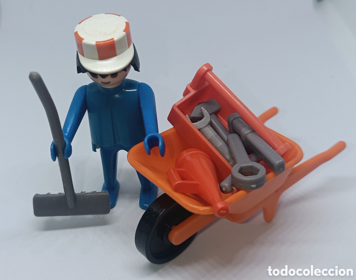 Playmobil: Playmobil Operario Cl&aacute;sico Obras