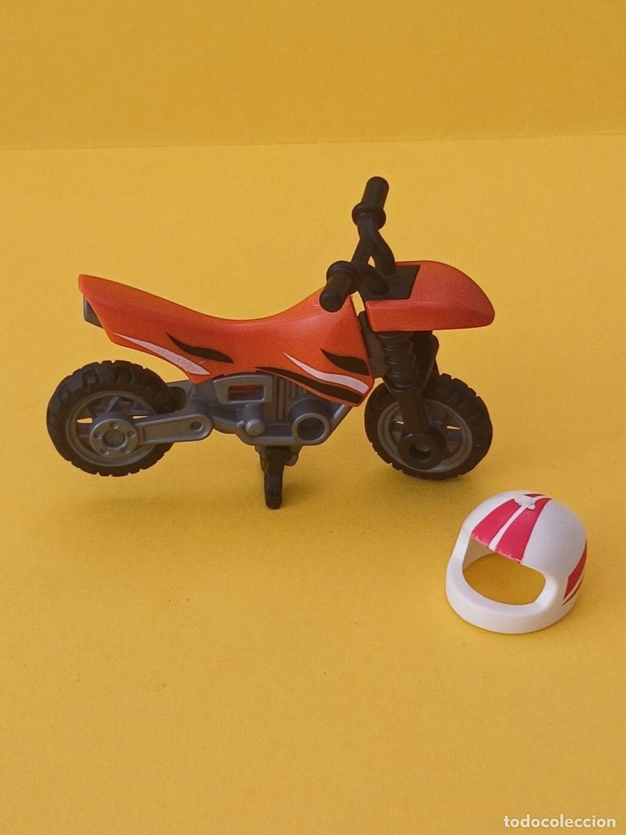 Playmobil: Playmobil moto y casco ni&ntilde;os