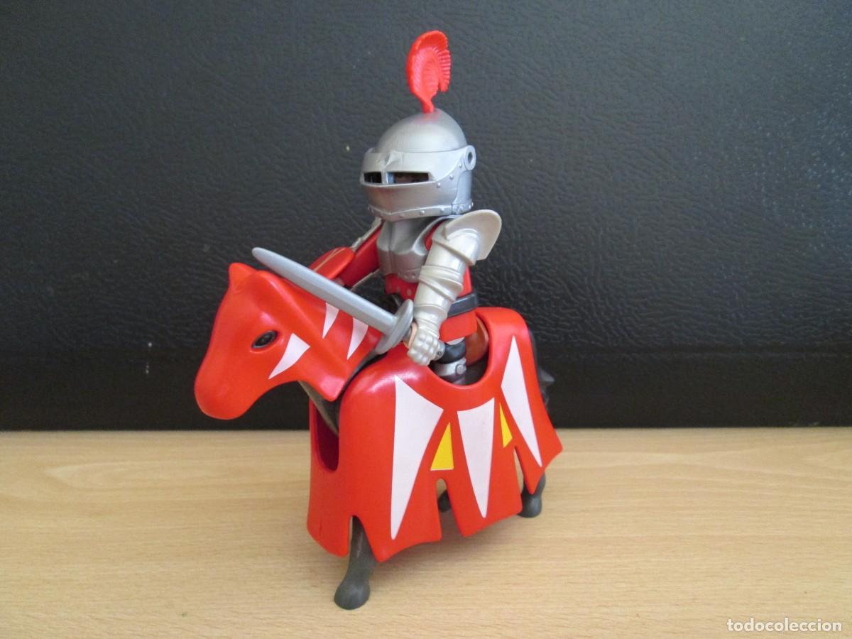 Playmobil: Playmobil. Caballero medieval a caballo con escudo