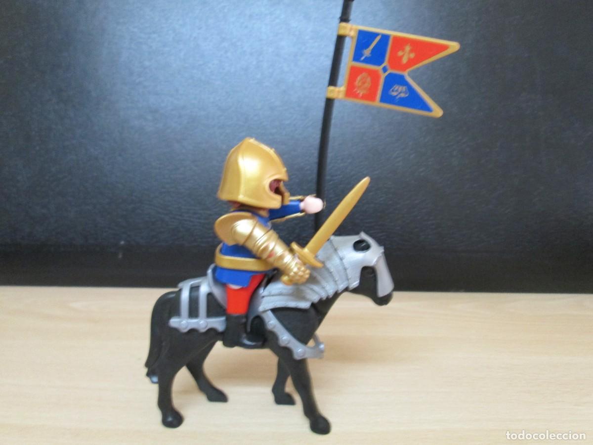 Playmobil: Playmobil. Caballero Flor de Lys a caballo
