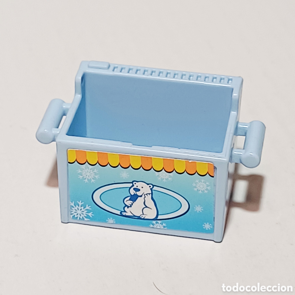 Playmobil: Pieza playmobil nevera azul celeste hielo frui osos polar ref. 5555