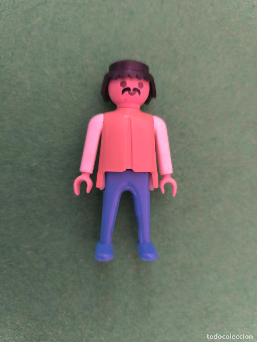 Playmobil: Playmobil figura vaquero diligencia minero oeste bigote piratas primera &eacute;poca vintage vikingos