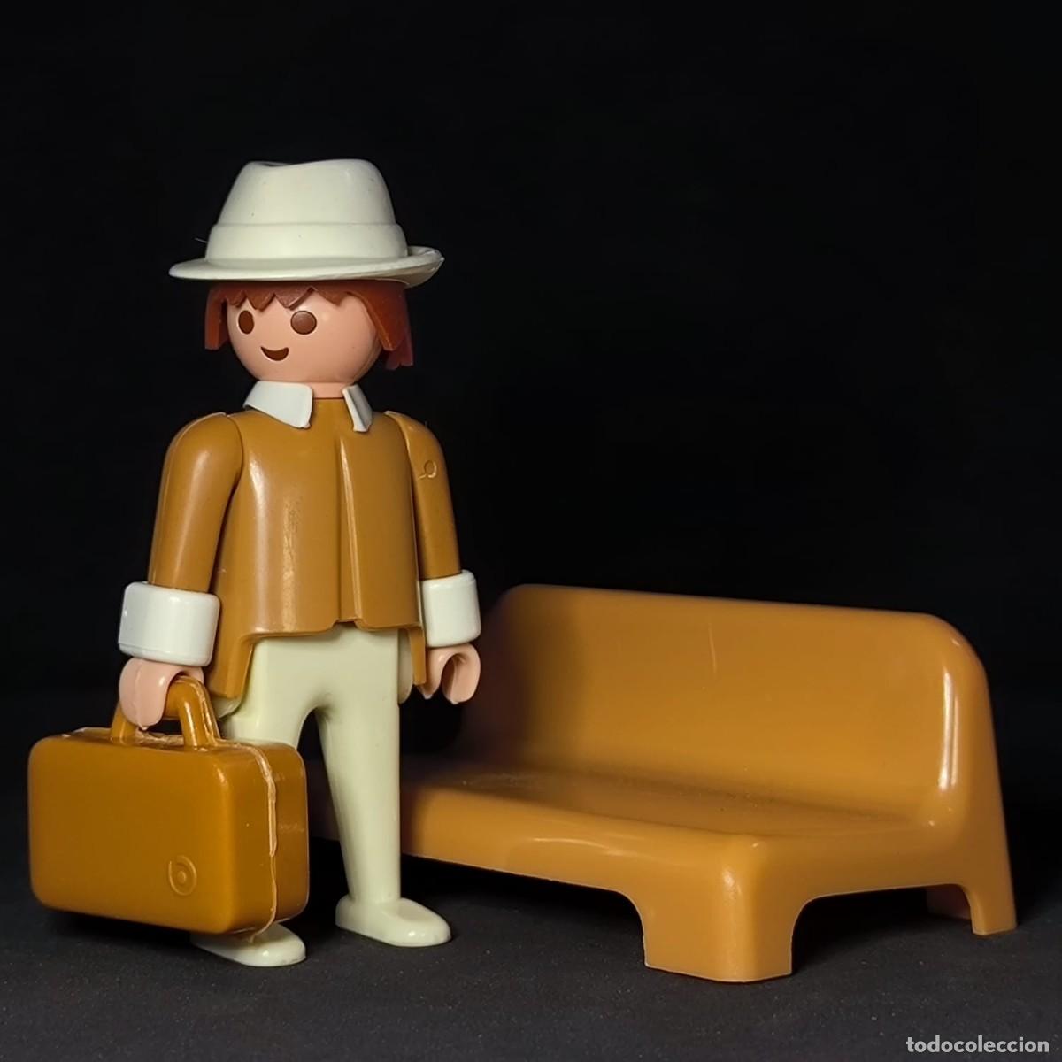 Playmobil: Playmobil hombre con banco ☼