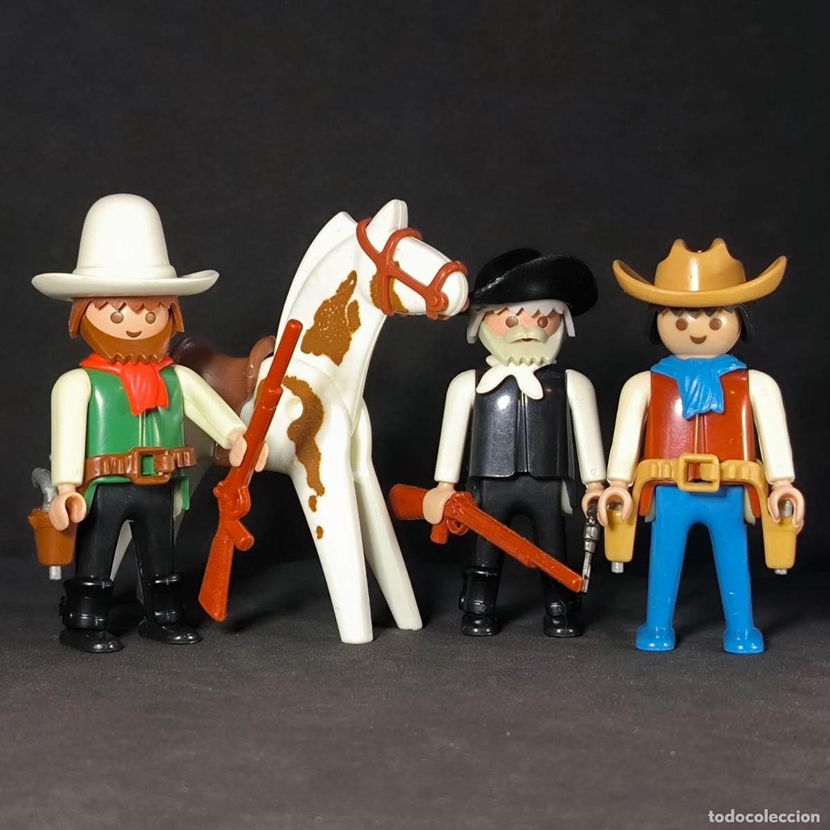Playmobil: Playmobil vaqueros con caballo ☼
