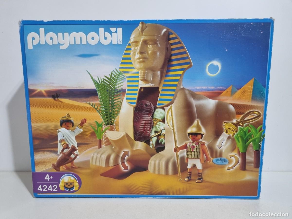 Playmobil: Playmobil 4242 Caja Set Esfinge Egipcia Egipto Faraon Desierto Belen Momia