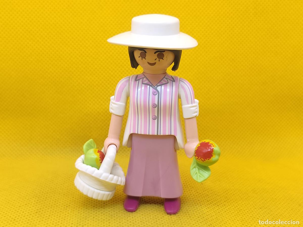 Playmobil: Playmobil Mujer vintage con cesta de manzanas, mujer del oeste
