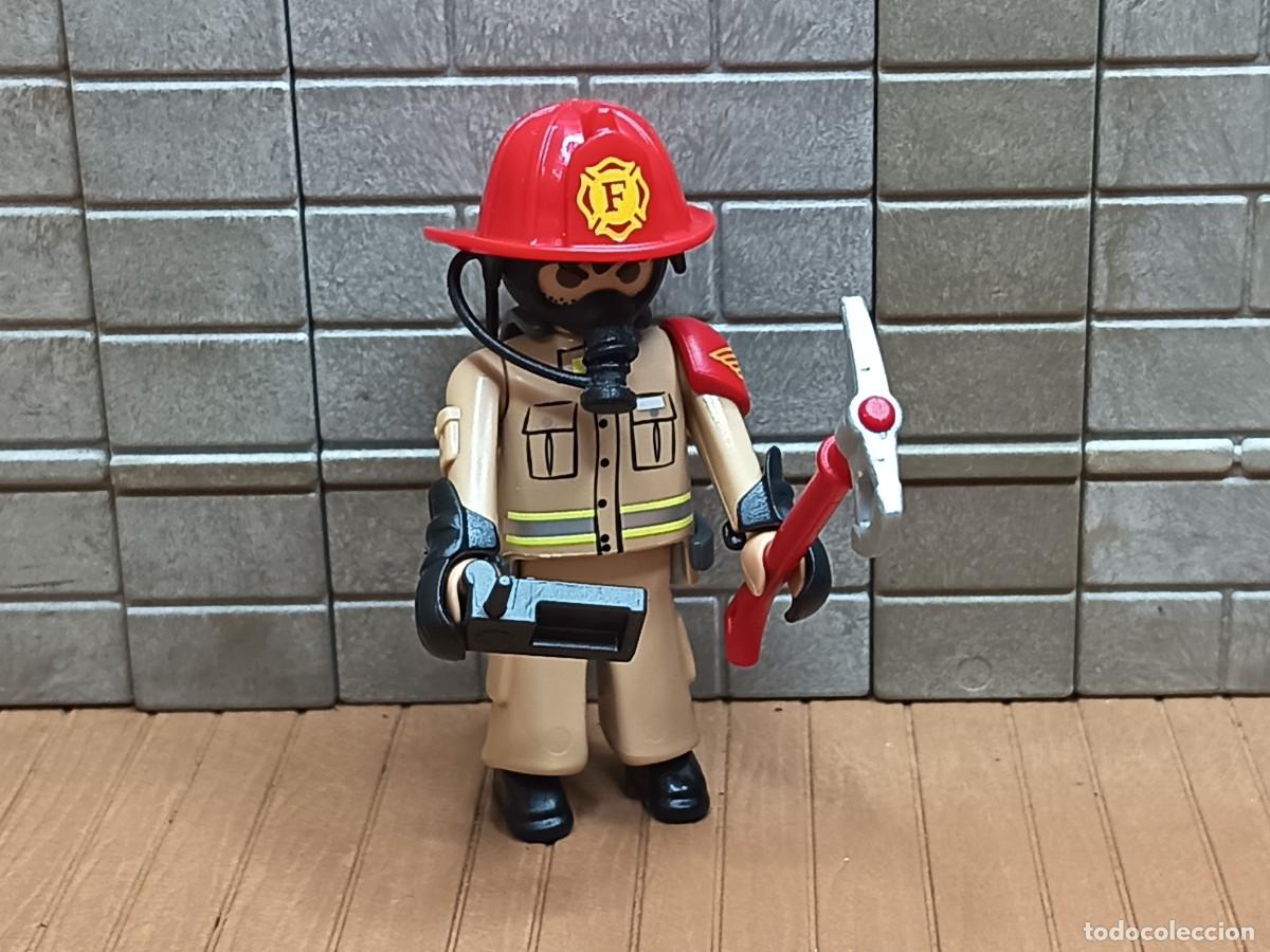 Playmobil: Figura Bombero Ciudad Playmobil