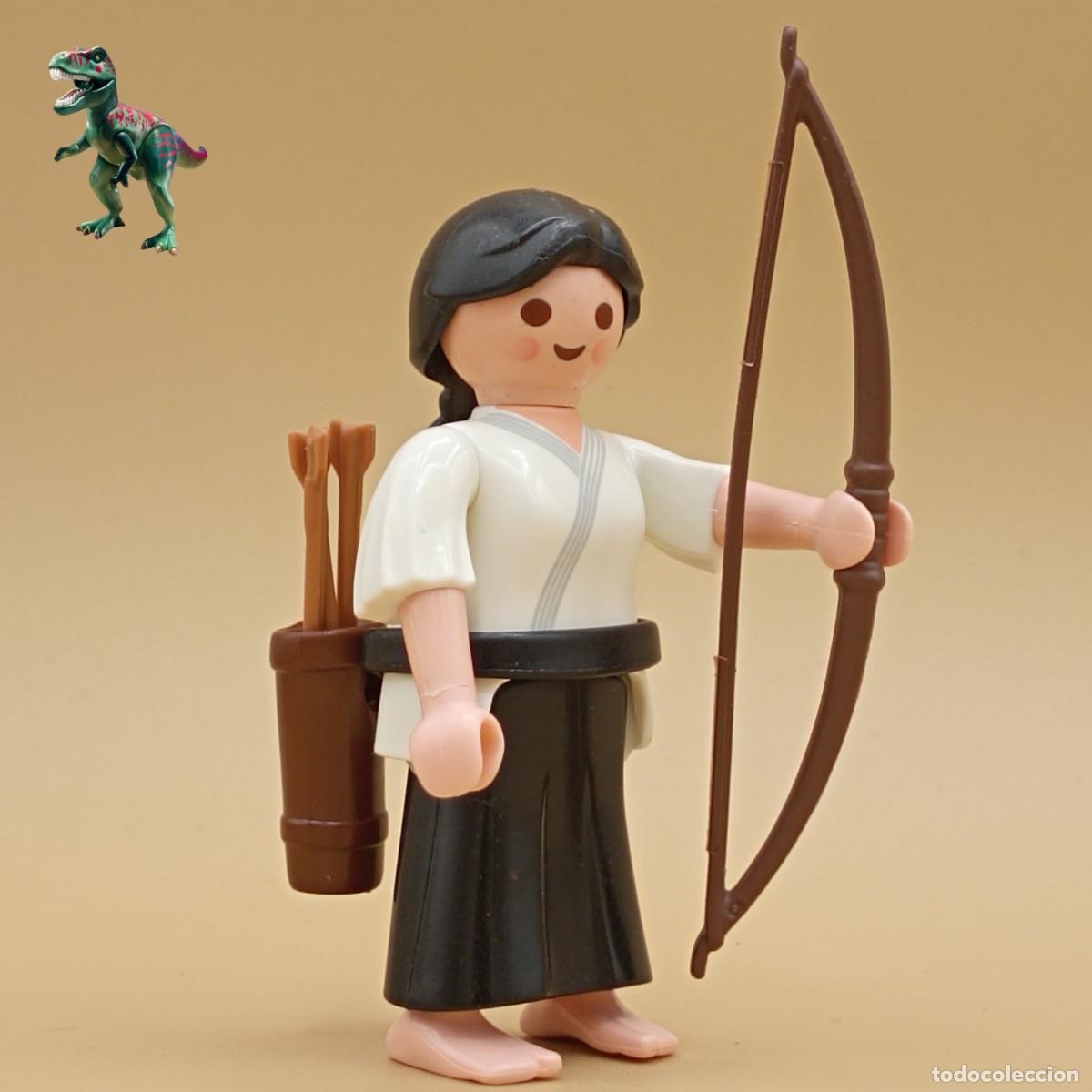 Playmobil: Playmobil figura arquera japonesa mujer kyudo deporte asiatico karate judo medieval