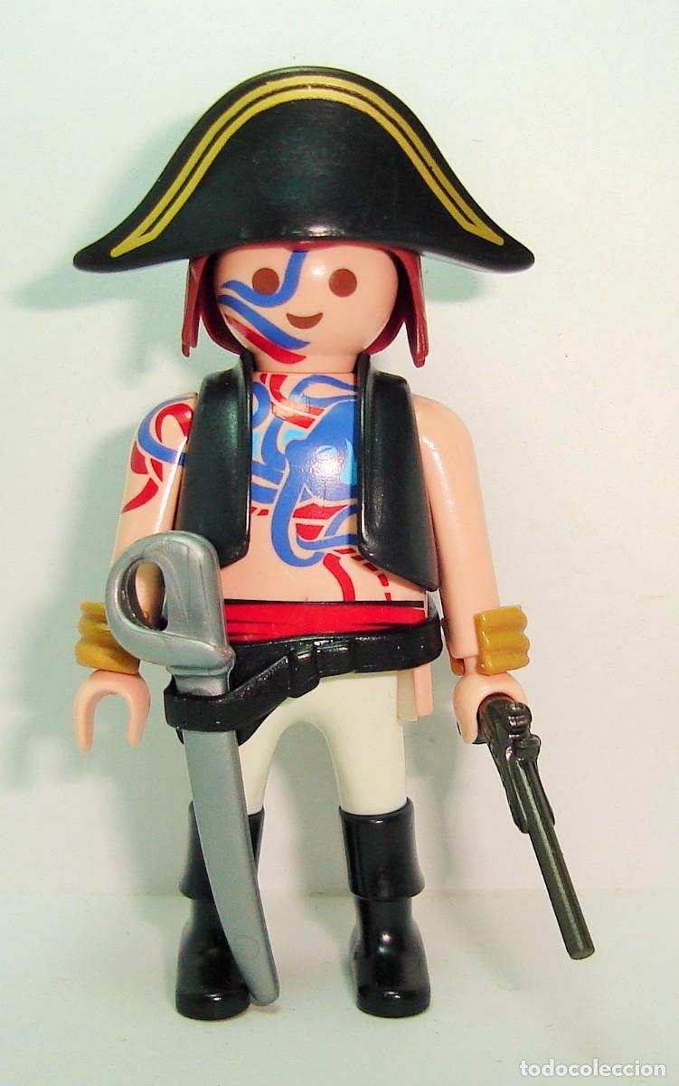 Playmobil: FIGURA PLAYMOBIL PIRATA LOTE 322