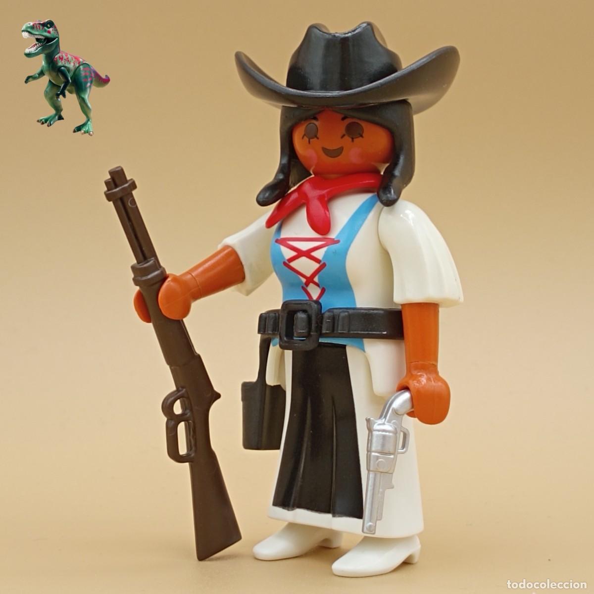 Playmobil: Playmobil figura rebelde mexicana soldadera adelita guerrillera mujer vaquero oeste western