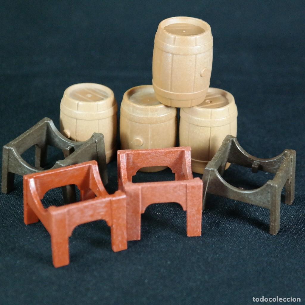 Playmobil: Playmobil barriles con bases ☼