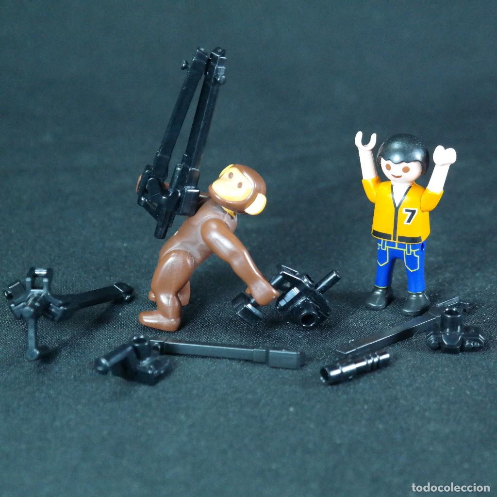 Playmobil: Playmobil mono, ni&ntilde;o y camaras ☼