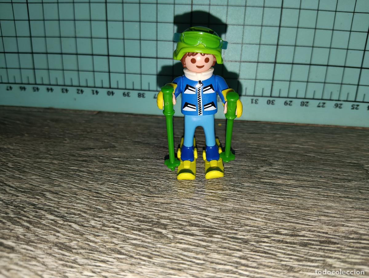 Playmobil: Figura ni&ntilde;o esquiador Playmobil My Life Deportes de Invierno 71453