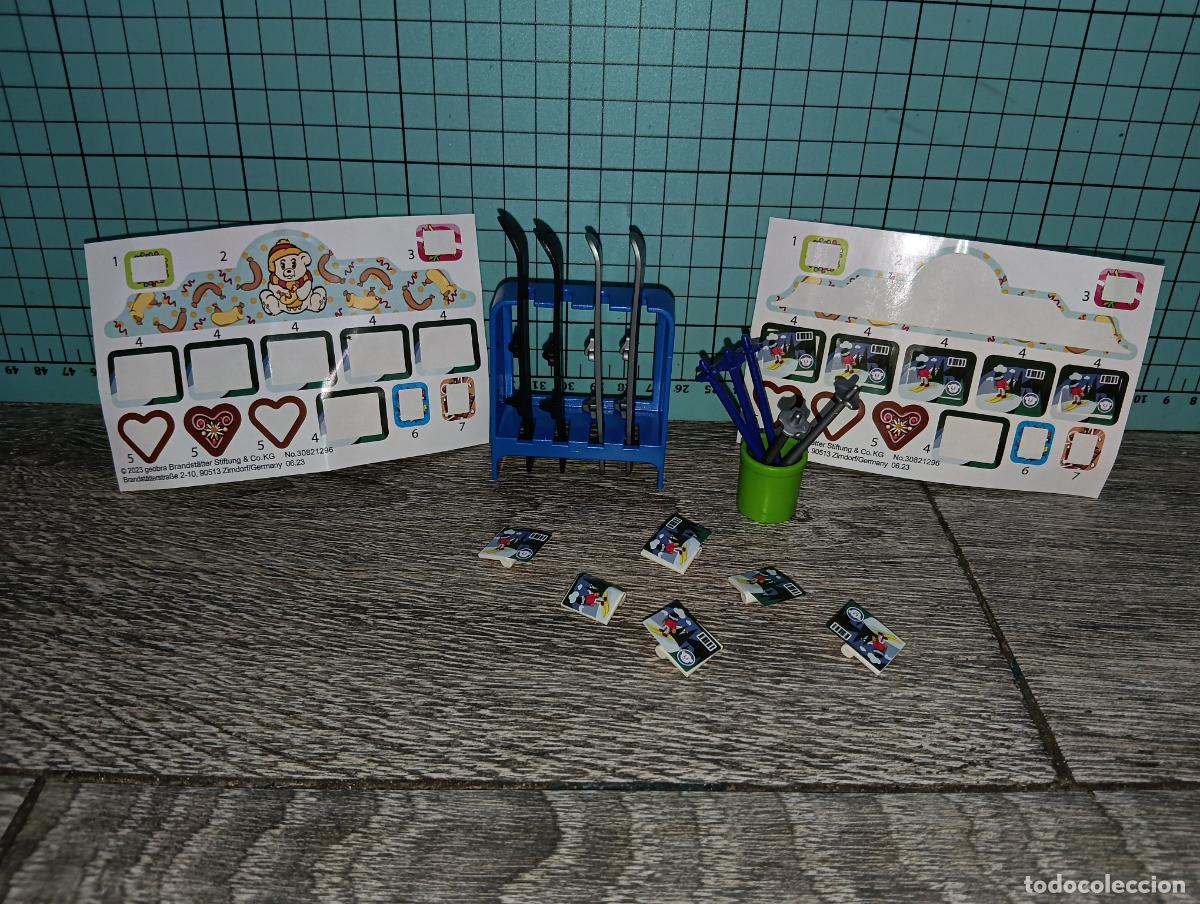 Playmobil: Lote Esqu&iacute;s Palos Escuela My Life Deportes de Invierno 71453 Playmobil