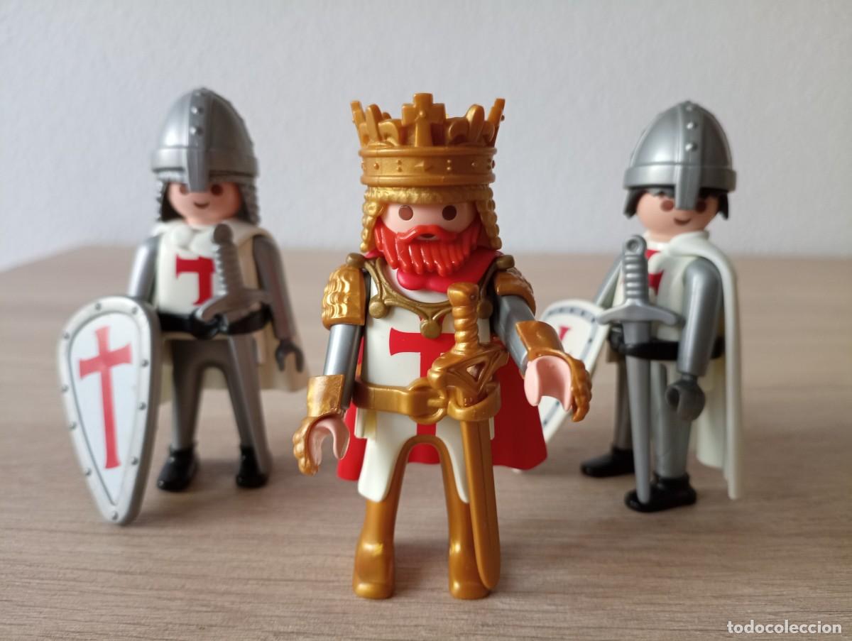 Playmobil: playmobil, lote, Ricardo coraz&oacute;n de Le&oacute;n, musulm&aacute;n, sarraceno, , cruzadas, templario. SOLO HOY
