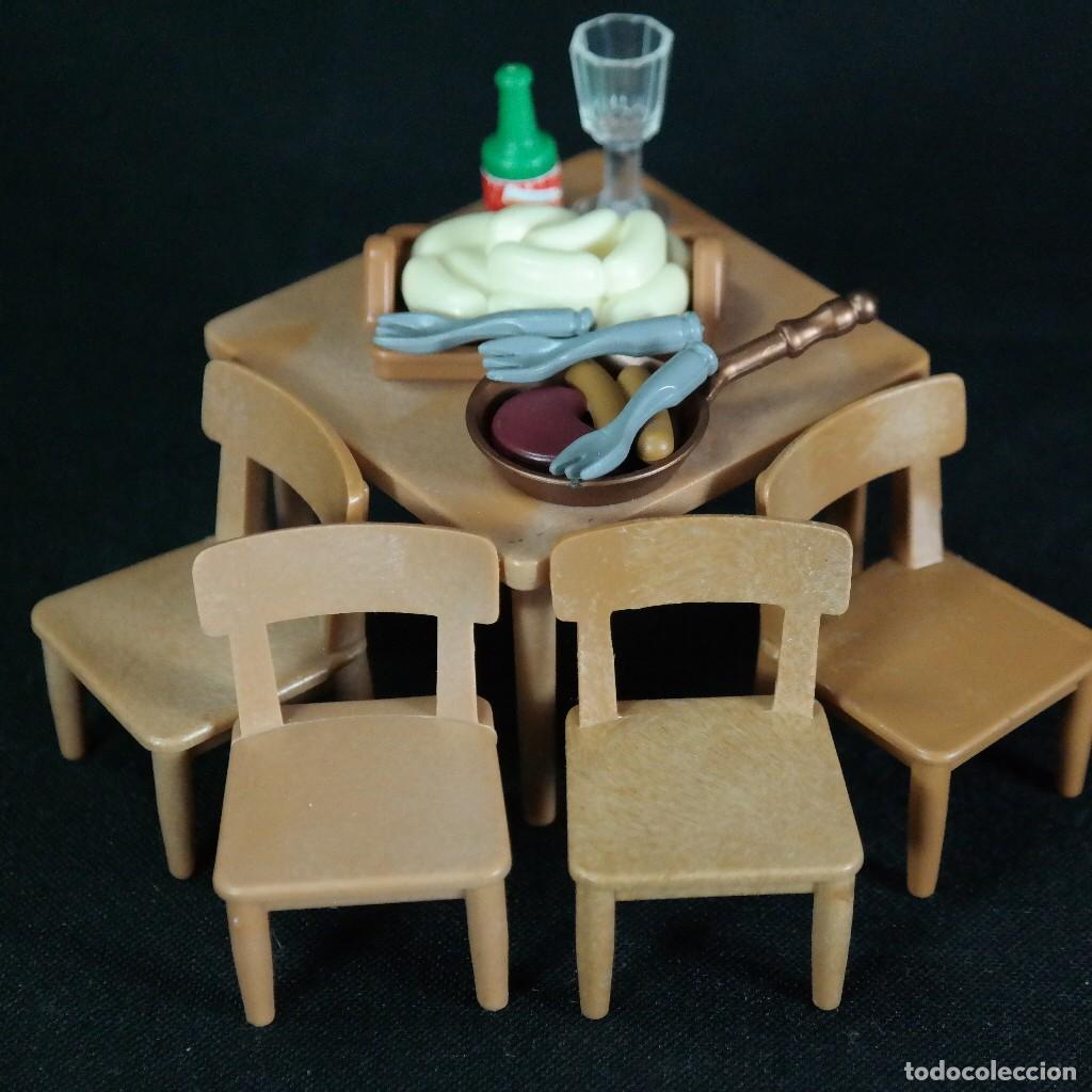 Playmobil: Playmobil mesa con comida ☼