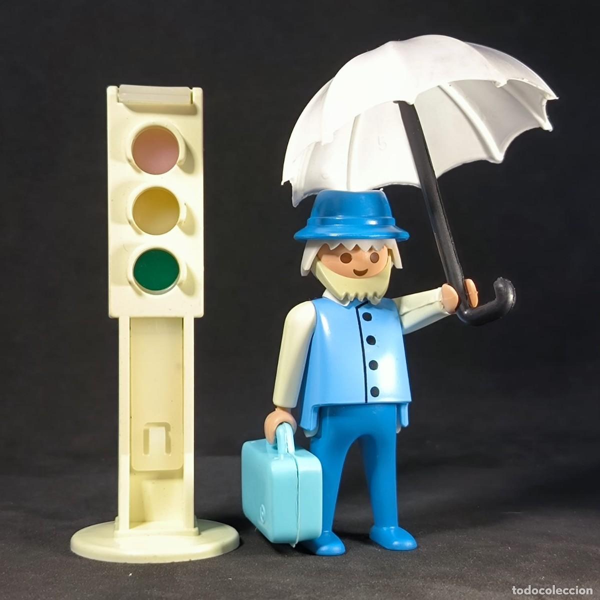 Playmobil: Playmobil abuelo con semaforo ☼