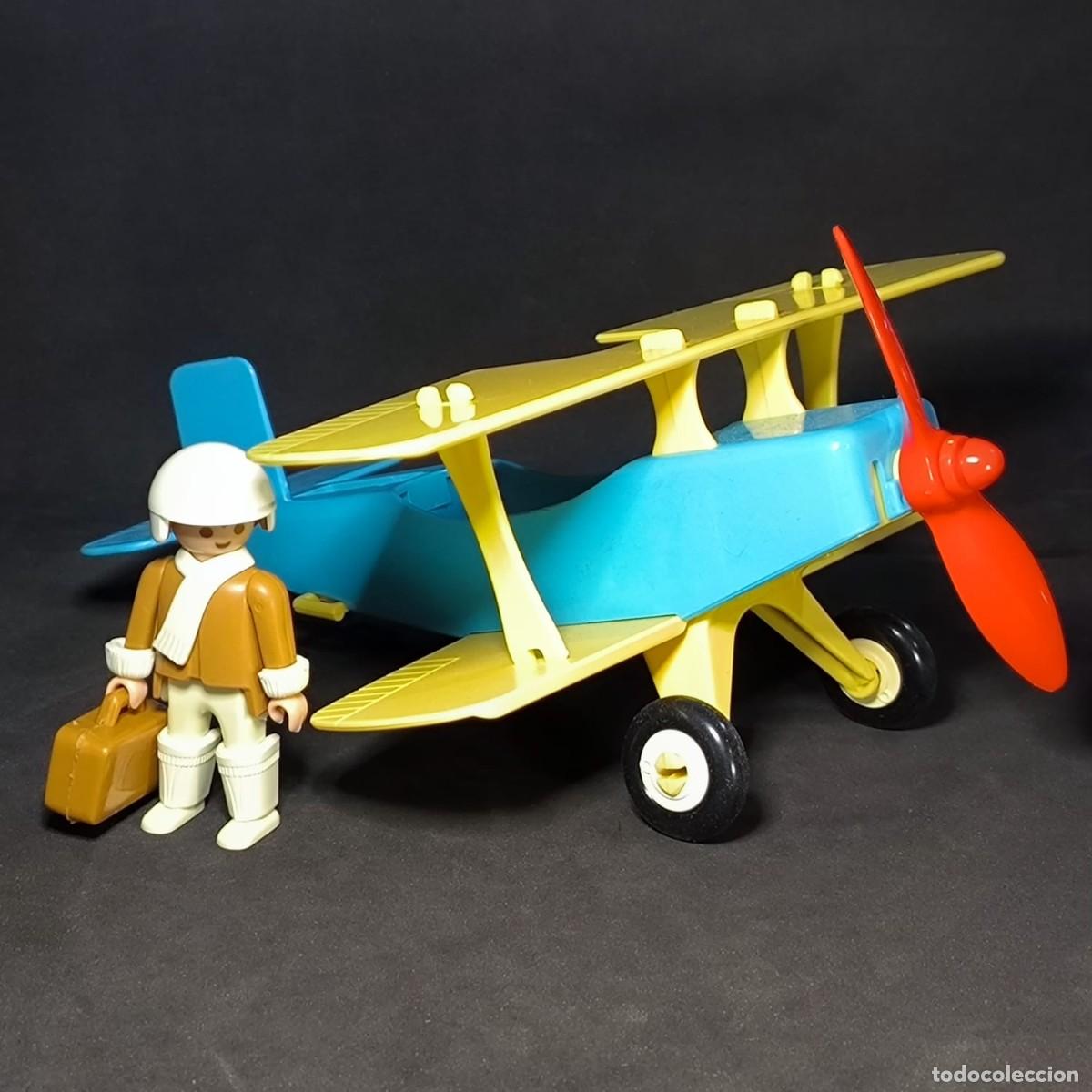 Playmobil: Playmobil biplano con piloto ☼