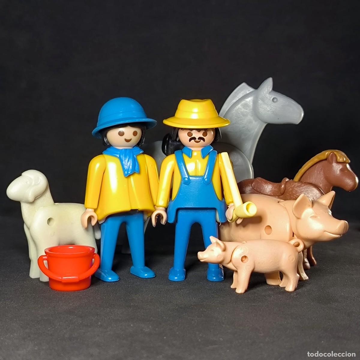 Playmobil: Playmobil granjeros con animales ☼