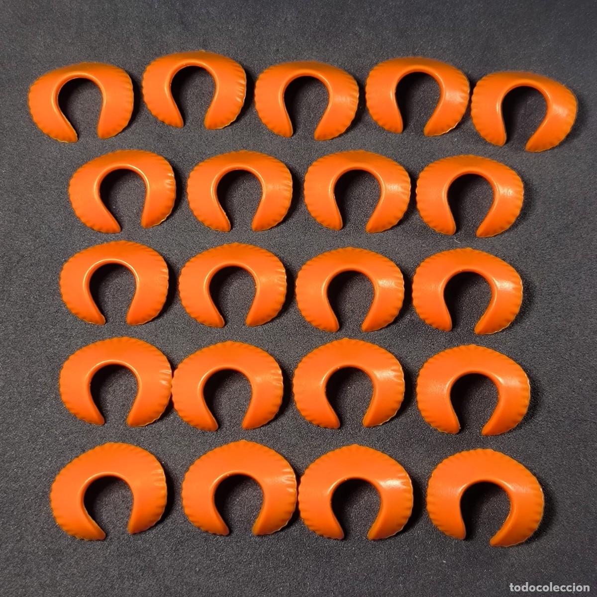 Playmobil: Playmobil cuellos naranja ☼