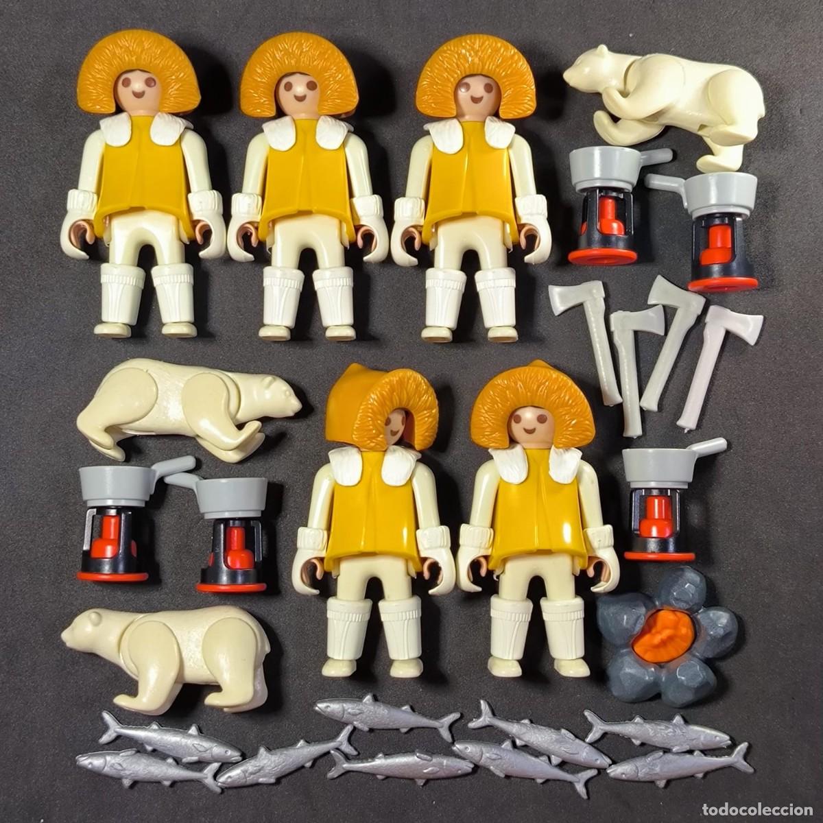 Playmobil: Playmobil mujeres esquimales con anafes y ositos ☼