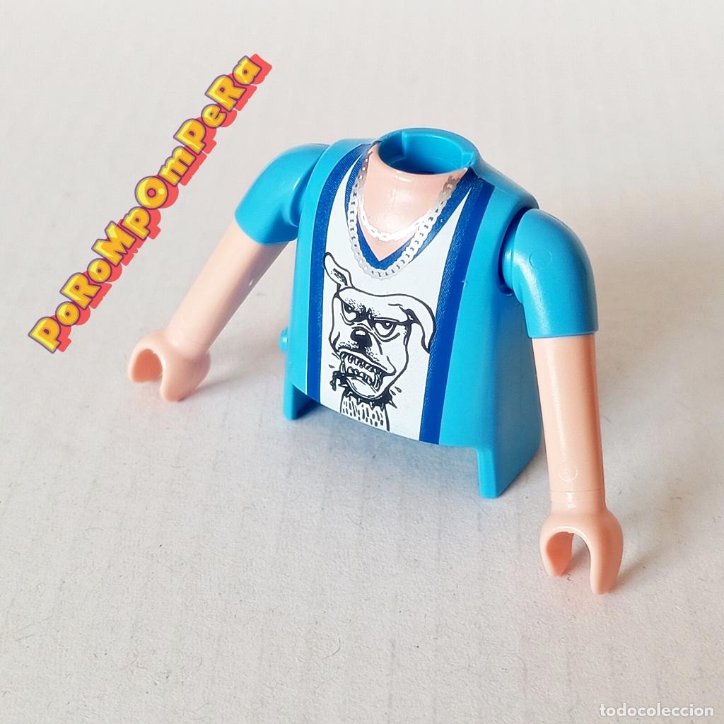 Playmobil: PLAYMOBIL TORSO CAMISETA + BRAZO A JUEGO MANGA CORTA COMPLETAR/CUSTOM TO7